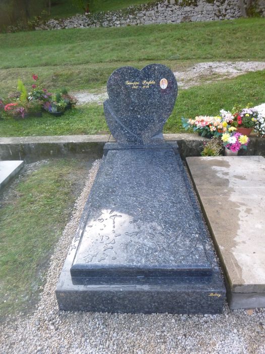 cimetière de motif coeur