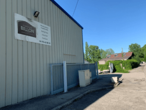 devanture de marbrerie billon